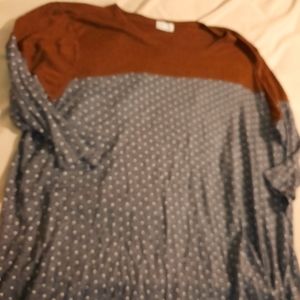 Maurices plus size 3 24/7 3/4 sleeve top